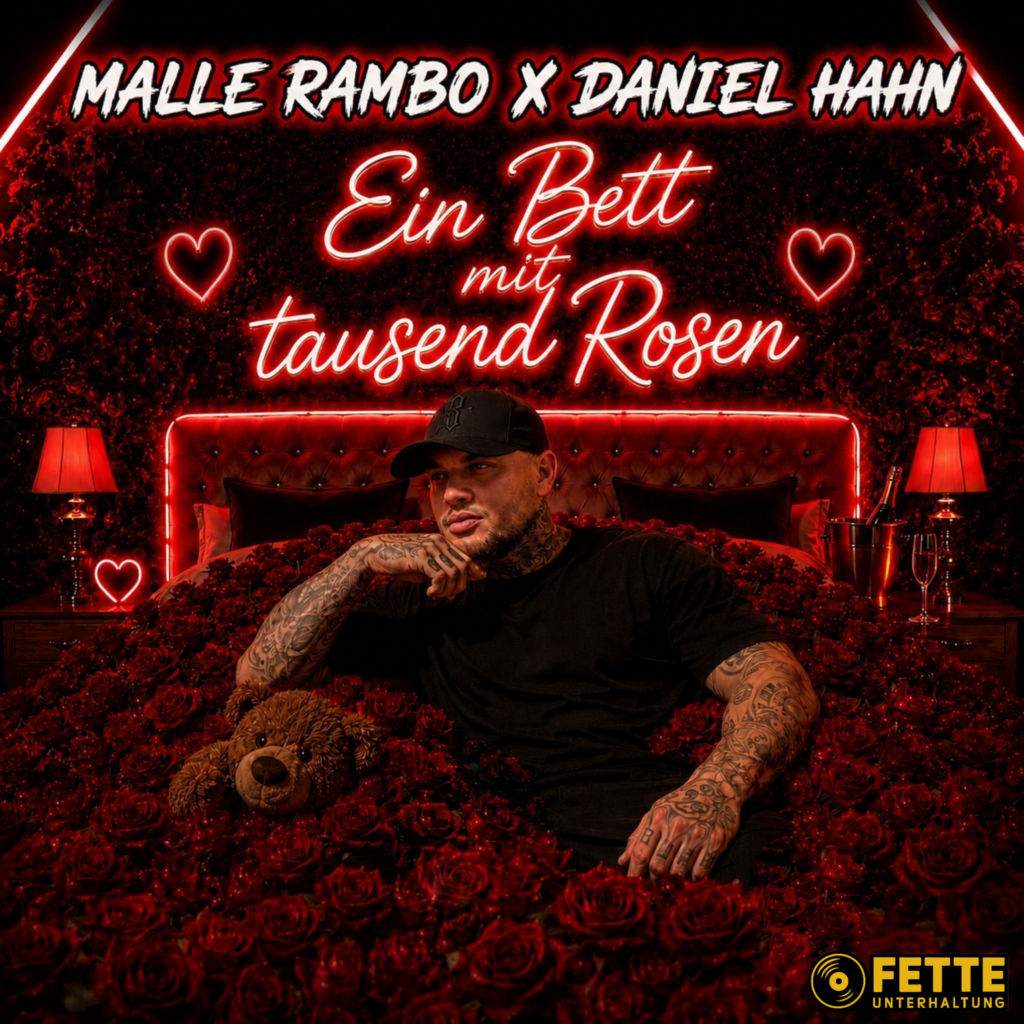 Cover „Bett mit tausend Rosen“ – DJ Daniel Hahn